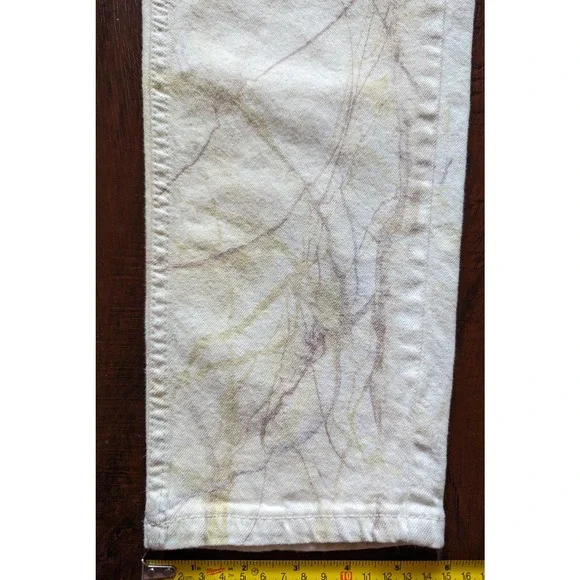 Guess Marble Print Mom Jeans Size 26 - Picture 14 of 16